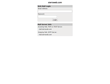 Tablet Screenshot of mail.sierraweb.com